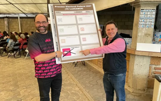 Somos México busca asegurar su registro como partido político para 2026.