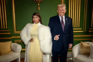 Nicki Minaj respalda a Trump en programa de inversión infantil y enfrenta críticas.