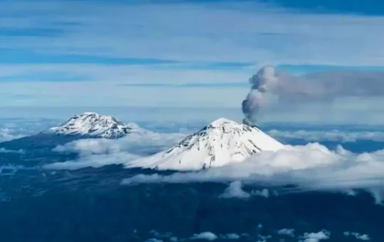 Prevén caída de ceniza por seis horas en la Ciudad de México debido al Popocatépetl