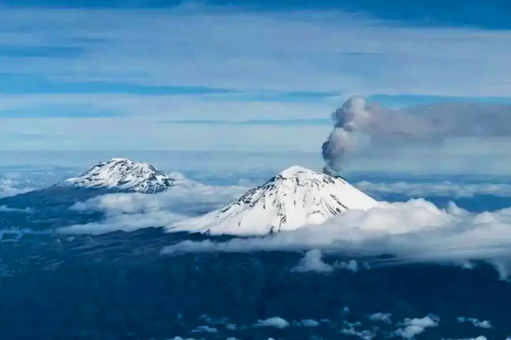 Prevén caída de ceniza por seis horas en la Ciudad de México debido al Popocatépetl