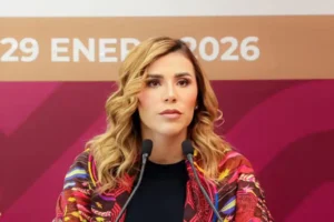 Marina del Pilar Ávila responde por audios y niega contactos con autoridades de Estados Unidos