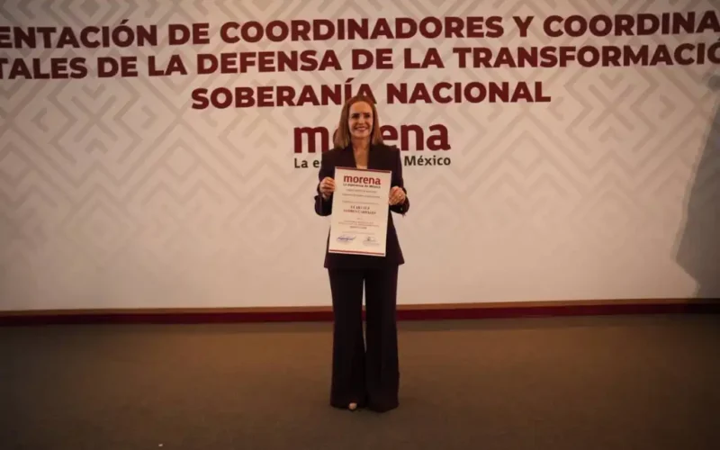 Morena define a Clara Luz Flores como su candidata para Nuevo León