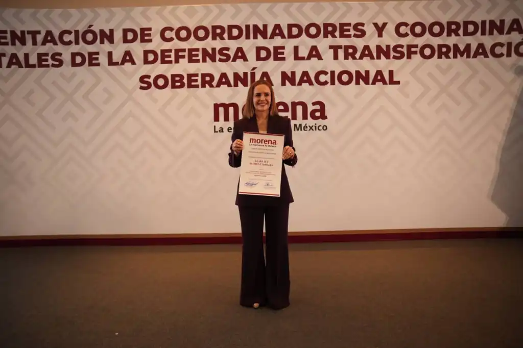Morena define a Clara Luz Flores como su candidata para Nuevo León